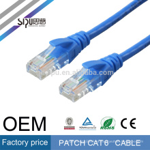SIPU 4 pares de color opcional rj45 network utp cable 1m cat6 patch cord